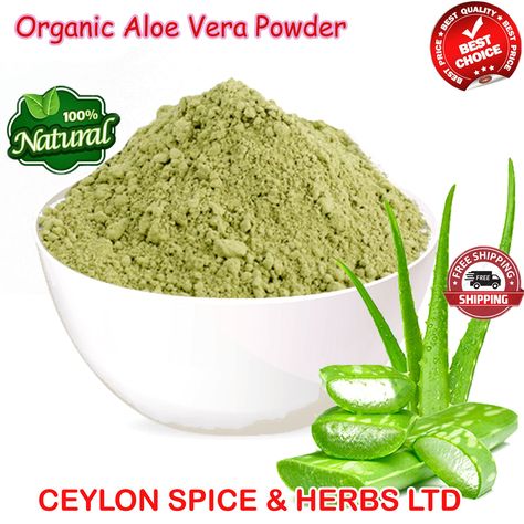 Aloe Vera Powder, Pesticides, Chemical Free, Sri Lanka, Aloe Vera, Natural Beauty, The 100, Herbs, Pure Products