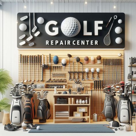 ✔️Loft and Lie Adjustment ✔️Reshafting ✔️Regripping ✔️And much more.  Schedule a service today https://www.progolfseattle.com/golf-club-repair/?utm_source=social&utm_medium=pinterest&utm_campaign=club_repair&utm_id=PGD  Experts in the game since 1977.  #golf #repair #washington #pro #expert #local Golf Pro Shop Interior Design, Golf Club Storage, Golf Restaurant, Golf Zone, Golf Man Cave, Golf House, Golf Pro Shop, Golf Simulator Room, Golf Room