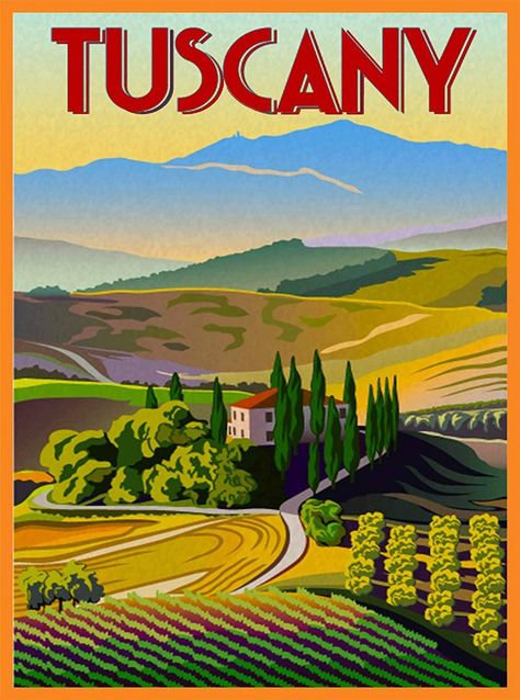 100 Vintage Travel Posters That Inspire to Travel The World Vintage Italian Posters, Italian Posters, Tuscany Travel, Travel Advertising, Italy Poster, Retro Travel Poster, A4 Poster, Travel Wall, Poster Retro