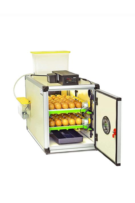 Hatching Time CT60 SH Full Automatic Egg Incubator - Setter & Hatcher In this combined (SH) model you can set and hatch eggs. This highly insulated cabinet incubator offers a fully automated incubation experience with adjustable automatic egg turners and humidity / temperature sensors to encourage higher hatching rates and lower electrical bills. Chicken Eggs Hatching, Mother Bird, Egg Incubator, Duck Eggs, Backyard Flocks, Hatching Eggs, Quail Eggs, Chicken Eggs, Partridge