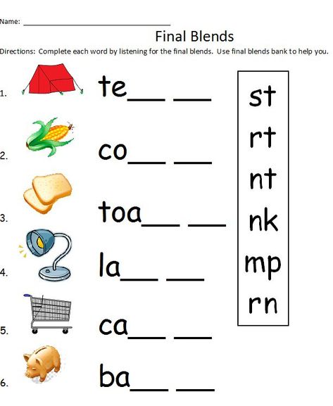 Final Consonant Blends Worksheets Blending Worksheets, Word Blends, Final Consonant Blends, Consonant Blends Worksheets, Final Blends, Ending Sounds, Phonics Blends, Letter Blends, Blends Worksheets