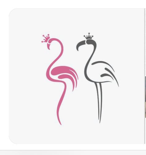 Flamingo Tattoo Small Simple, Flamingo With Palm Tree Tattoo, Simple Flamingo Tattoo, Flamingo Line Art Tattoo, Flamingo Beach Tattoo, Pink Flamingo Outline Tattoo, Flamingo Artwork, Flamingo Tattoo, Glam Camping