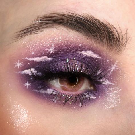 ColourPop Cosmetics on Twitter: "under the night sky 🌌 wearing pretty fresh concealer in fair02w, it’s my pleasure palette & bff gel eyeliner in 'amethyst hour' IG | neocbb… https://t.co/CYF7iGEbu7" Violet Sky, Earth Goddess, Alternative Makeup, Colourpop Cosmetics, My Pleasure, The Night Sky, Gel Eyeliner, Adele