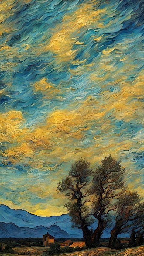 Vincent van Gogh like | Art | Sun | Fantasy | Post-Impressionism | Beautiful | Inspiring | Post Impressionism Art Paintings, Post Impressionism Art Easy, Post Impressionism Art, Style Reference, Like Art, Impressionism Art, Post Impressionism, Vincent Van, Reference Photos