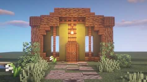 Minecraft House entrance idea Minecraft House Entrance, Minecraft Kale, Casa Do Hobbit, Entrance Idea, Case Minecraft, Minecraft Wall, Minecraft Houses Blueprints, Minecraft Interior, Minecraft Interior Design