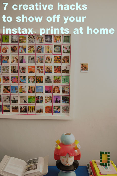 Don’t let them gather dust in a drawer. Let’s show off your instax photos at home with some cool display ideas. From fairy lights to macrame holders, these hacks will not only make our spaces look more aesthetic but also keep our memories right where we can see them. Instax Display Ideas, Instax Photos Ideas Room Decor, Instax Display, Photo Display Ideas, Instax Photos, Our Memories, Photo Display, Display Ideas, Photo Displays