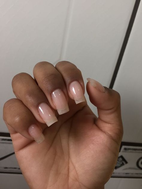 2025 Nails, Nail Aesthetics, Nail Glam, Long Natural Nails, Clear Acrylic Nails, Acrylic Toe Nails, Awesome Nails, Short Square Acrylic Nails, Soft Nails