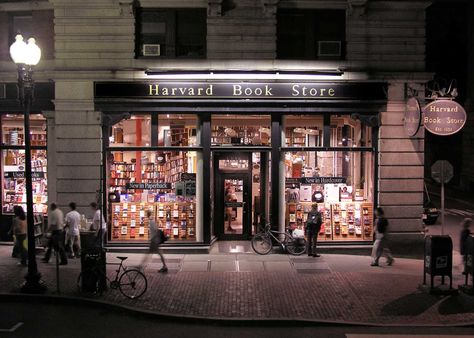 The Quivering Pen: Bookstore of the Month: Harvard Book Store Harvard Square, Indie Bookstore, Boston Strong, Dream College, Cambridge Ma, Neighborhood Guide, Harvard University, Boston Massachusetts, Store Front