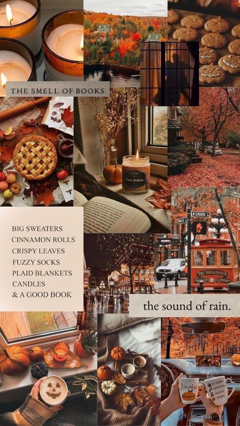 Fall Aesthetic Vision Board, Vision Board Fall Aesthetic, November Aesthetic Cozy Wallpaper, November Vision Board Aesthetic, Fall Vision Board Wallpaper, Halloween Vision Board, Fall Vision Board Aesthetic, November Aesthetic Cozy, Vision Board Fall