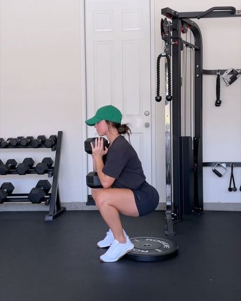 Goblet Squat Elevated, Alex Rice Fitness, Heel Elevated Goblet Squat, Elevated Lunges For Glutes, Elevated Sumo Squats, Db Sumo Squat, Goblet Squat Form, Elevated Goblet Squat, Elevated Squats