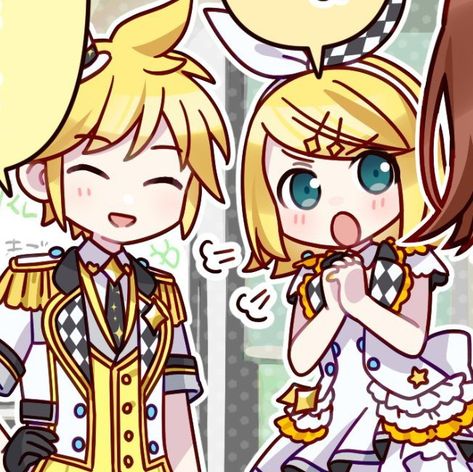 Len Kagamine And Rin, Hatsune Miku Rin And Len, Rin And Len Official Art, Rin And Len Vocaloid, Ren And Len, Miku Rin And Len, Len And Rin Kagamine, Kagamine Len And Rin, Len X Rin