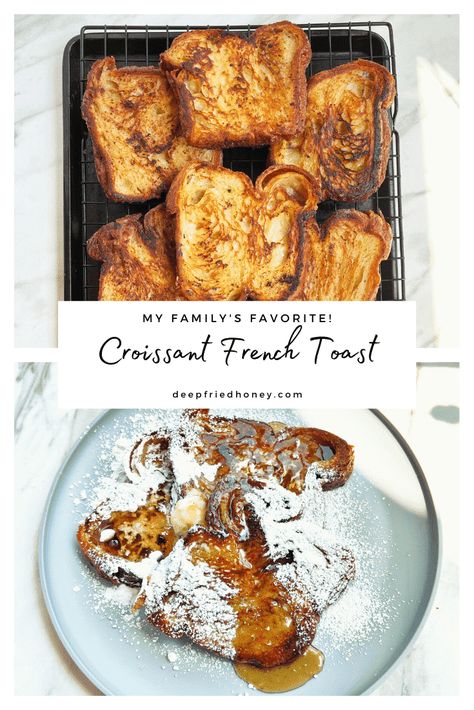 Shaved Steak, Croissant French Toast, French Toast Ingredients, French Croissant, Croissant Bread, Crispy Egg, French Toast Sticks, Croissant Recipe, Beef Bacon