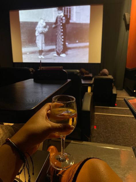 Dine In Movie Theater, Theater Aesthetic, Movie Theater Aesthetic, Aesthetic Wine, Dine In, Movie Theater, Theater, Art Projects, Wine