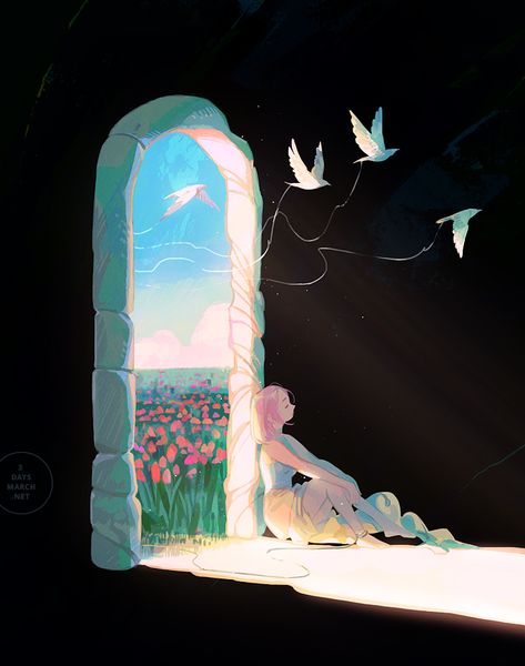 沁 on X: "fairytales https://t.co/KBKsRxD4JI" / X Wallpaper Collage, Environment Concept Art, Illustration Character Design, Art Challenge, Pretty Art, Aesthetic Art, Art Stuff, Graphic Illustration, Cute Drawings