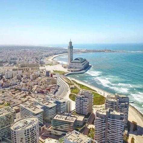 Moroccan Mosque, Casablanca City, Moroccan Party, Moroccan Inspiration, Travel Project, Style Marocain, Casablanca Morocco, Visit Morocco, Morocco Travel