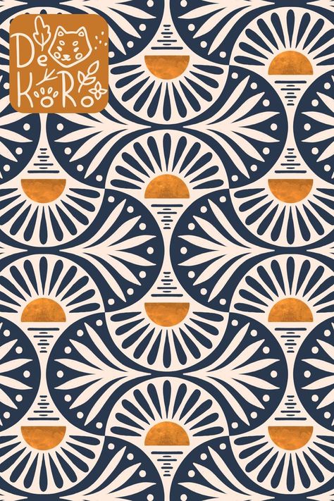 Art Deco Repeat Pattern, Illustration Art Pattern, Bold Fabric Prints, Tropical Geometric Pattern, Art Deco Art Print, Nature Inspired Patterns, Abstract Tropical Pattern, Art Deco Flowers Illustration, Tropical Prints Pattern Fabrics