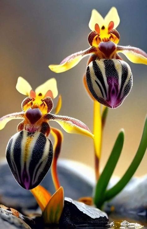 Bee Orchids Garden Island Ideas, Easy Garden Ideas, Garden Island, Very Beautiful Flowers, Strange Flowers, Weird Plants, Rare Orchids, Exotic Orchids, Beautiful Flowers Photos