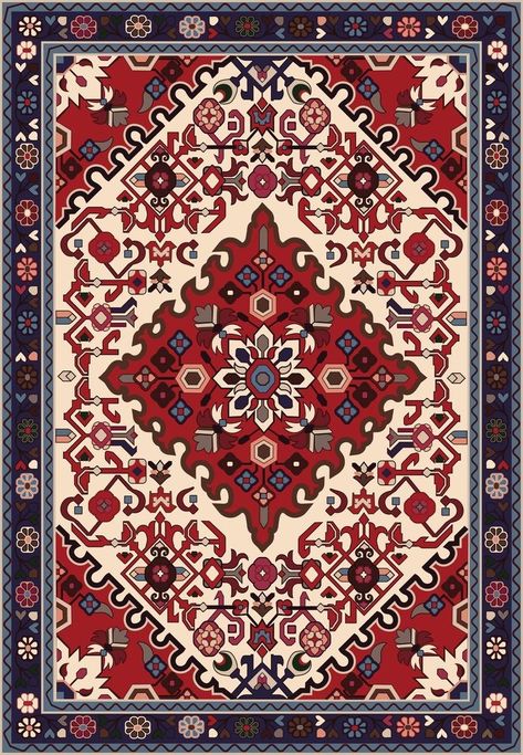 Persian Calligraphy Art, Antique Persian Carpet, Persian Rug Designs, Arabian Art, Persian Motifs, Iranian Art, Islamic Art Pattern, Usa Art, Flower Art Images