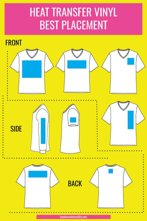 How to make T-Shirts with your Cricut Using Iron-On Hoodie Vinyl Placement, Vinyl Size For Shirts Sleeve, How To Line Up Htv On Shirt, Tshirt Vinyl Sizing, Font Size For Shirts Cricut, Iron On Size For Shirts, Sizing For Vinyl On Shirts, How To Center Vinyl On Shirt, Iron On T Shirt Ideas