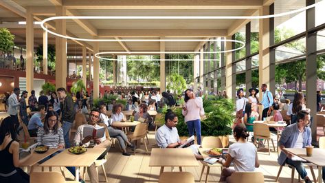 BIG unveils The Village student centre for Johns Hopkins University Student Center, Bjarke Ingels, University Of Massachusetts, School Campus, Student Resources, Johns Hopkins University, School Community, Johns Hopkins, School Building