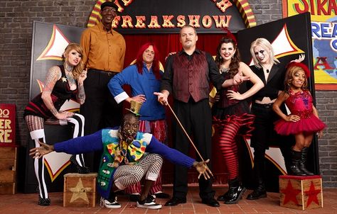 Welcome to the  Freakshow Asia Ray, Sideshow Freaks, Show Characters, Fear The Walking, Horror Music, Family Drama, Movie Genres, Watch Tv Shows, Western Movies