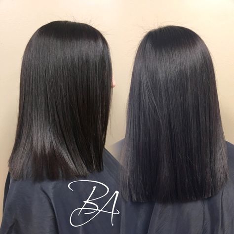 Black Hair Long Bob Hairstyles, Long Bob Haircuts Black Hair, Medium Length Haircut For Black Hair, Straight Black Hair Medium Length, Short Hair Cuts Black Hair, Medium Black Hair Straight, Medium Length Haircut Black, Jet Black Hair Medium Length, Medium One Length Haircut