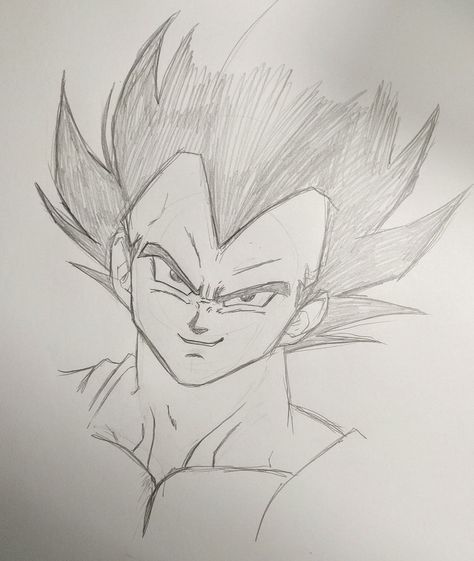 Easy Dbz Drawings, Dragon Ball Z Drawings Easy, Goku Drawing Sketch Easy, Dragon Ball Z Sketch, Goku Sketch Pencil Easy, Vegeta Drawing Easy, Dragonball Drawing, Vegeta Sketch, Dragon Ball Z Sketch Pencil