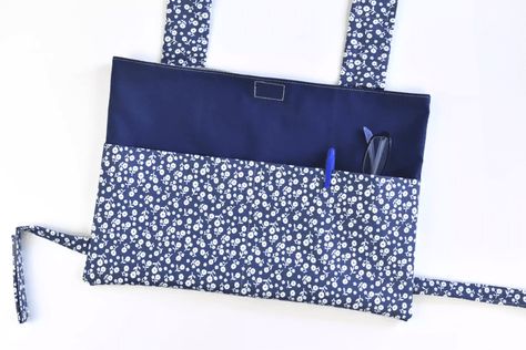 Walker Bag Tutorial, Wheelchair Bags, Walker Bag, Bag Pattern Free, Bag Sewing, Easy Sewing Patterns, Bag Patterns To Sew, Easy Sewing Projects, Tote Bag Pattern