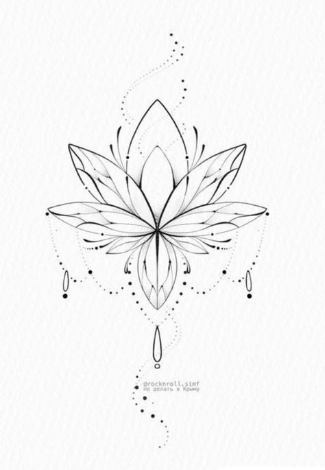 Lotus Drawing Tattoo, Lotus Tattoo Design For Women, Lotus Tattoo Drawing, Mandala Lotus Tattoo, Mandala Tattoos For Women, Small Mandala Tattoo, Mandela Tattoo, Lotus Tattoo Design, Muster Tattoos