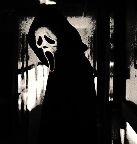 Scream Picture Aesthetic, Scream Widgetsmith, Scream Icon, Scream Aesthetics Black, Scream Aethstetic, Scream Icons 1996 Ghostface, Scream Pfp, Scream Black And White Photo, Scream Aesthetic