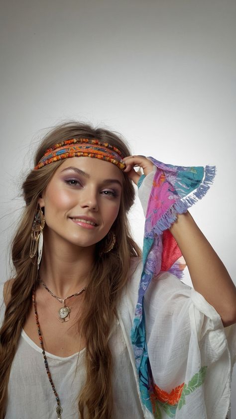 Discover the ultimate guide to Hippie Hairstyles for all hair types - Easy Long Short Cute 70s-inspired Short Hair Medium Curly Bandana Boho Simple Black and Long Find your perfect hippie hairstyle inspiration here Easy Hippie Hairstyles, Hippie Hairstyles, Hairstyles For All Hair Types, Fancy Braids, 60s Look, Gorgeous Braids, Pretty Braids, The Call Of The Wild, Hippie Movement