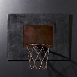 Navy Leather And Copper Basketball Hoop Home Office For Man, Basketball Shoes For Men, Man Office, Sports Room, Big Boy Room, Basketball Hoop, Design Guide, Functional Furniture, Navy Leather