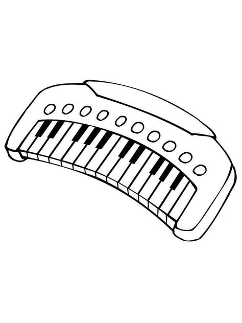 Music Instruments Coloring Pages, Instrument Coloring Pages, Coloring Pages Music, Instrument Clipart, Kids Instruments, Easter Templates Printables, Musical Instruments Drawing, Instruments Art, Easter Templates