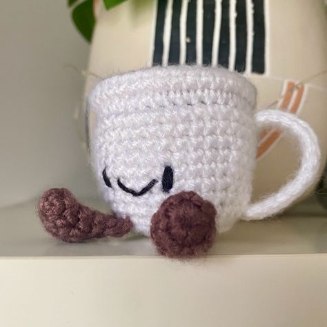 Mini coffee cup buddy! ☕️ Happy International Coffee Day!! I made this little cutie for a pattern test for @countrysidecreationssk and I’m so obsessed with how adorable it turned out! 🥹💕 The pattern releases very soon so be sure to check it out when it does! 🫶 Pattern by @countrysidecreationssk #creationsbyalyssa #crochet #crochetersofinstagram #crochetjellycat #jellycat #coffeejellycat #internationalcoffeeday Happy International Coffee Day, International Coffee Day, Mini Coffee Cups, International Coffee, Coffee Day, E Day, A Pattern, Coffee Cup, Check It Out