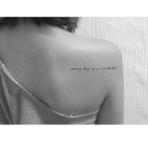 pinterest// moniquemontoya ❋ Playground Tattoo, Faith Tattoo On Wrist, Tattoo Fonts Cursive, Shoulder Blade Tattoo, Cursive Tattoos, Writing Tattoos, Text Tattoo, Small Quotes, Back Of Shoulder Tattoo