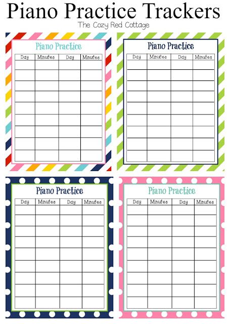 7 Free Piano Practice Tracker Sheets Piano Practice Sheet, Practice Charts For Piano, Piano Worksheets For Kids Free Printable, Piano Practice Chart Printables Free, Music Practice Chart, Piano Practice Chart, Learn Piano Chords, Free Piano Lessons, Sheet Music With Letters