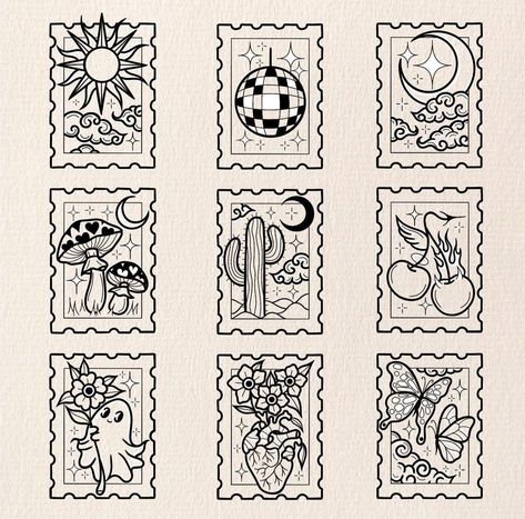 New Tattoo Styles, Stamp Drawing, Traditional Tattoo Designs, Flash Tattoo Designs, Traditional Tattoo Design, Tattoo Style Drawings, Classic Tattoo, Tattoo Flash Art, American Traditional Tattoo