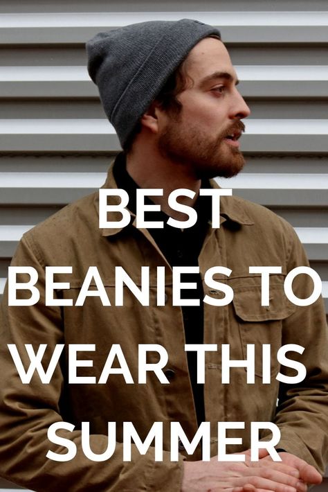 Spring Style Men, Beanie Fashion, Beanie Slouchy, Fashion Beanie, Summer Beanie, Beanie Outfit, Style Beanie, Winter Beanies, Spring Outfits Men