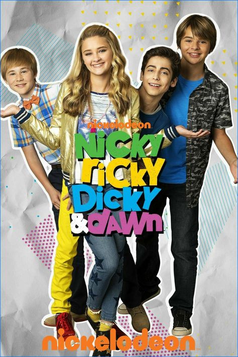 Nicky Ricky Dicky And Dawn Poster, Kids Tv Shows 2000, Harper Aesthetic, Old Kids Shows, Old Cartoon Shows, Movie Night Birthday Party, Childhood Memories 2000, Childhood Tv Shows, Nickelodeon Cartoons