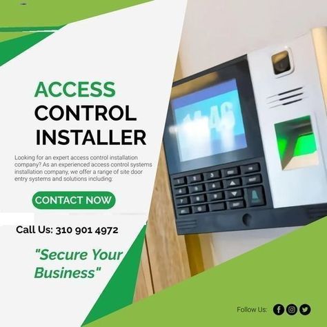 Access Control and alarm System installation los angeles. Access control enables you to control who has access to your building. Locks and keys also allow you to secure your building, but when keys are lost or stolen, the inconvenience and expense of changing locks and re-issuing keys can be considerable. Keys may also be copied, Biometric Scanner, Services Post, Retail Pos System, Locks And Keys, Business Place, Access Control System, Simple Background Images, Alarm System, Public Spaces