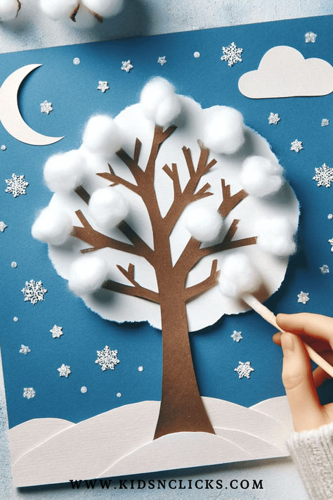 Keep little hands busy this season with easy winter crafts for kids! From snowy art projects to simple holiday decorations, these ideas are perfect for home or classroom fun. Click to explore creative ways to brighten up winter days! Winter Decorations Diy Kids, The Snowy Day Craft, January Arts And Crafts For Kids, Winter Arts And Crafts For Kids, Simple Holiday Decorations, Winter Craft Ideas For Kids, January Crafts For Kids, Winter Craft Projects, Easy Winter Crafts For Kids