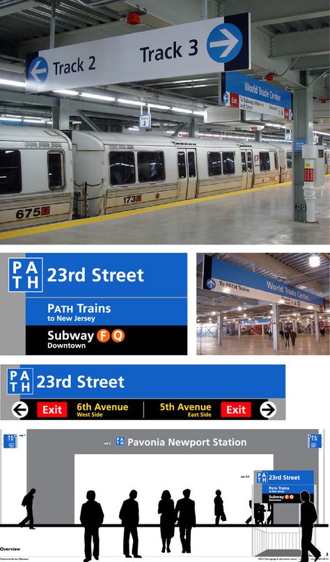 Diriger - PATH, Newark, NJ Concept development manual and guidelines of wayfinding and information system. Elise de Jong Newark Nj, Concept Development, 5th Avenue, East Side, Train Station, New Jersey, Siding, Train