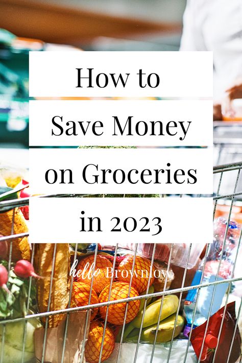 Prices on groceries are still crazy going into 2023! Beat inflation with some money saving tips. #savemoney #moneysaving #moneytips #budgettips #frugalliving #frugaltips #frugality #financialfreedomaesthetic Saving Money Grocery Shopping, Frugal Grocery Shopping, Grocery Hacks, Grocery Savings Tips, Frugal Habits, Saving Money Frugal Living, Grocery Savings, Money Saving Techniques, Saving Hacks