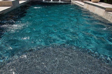 Pebbletec Colors, Pebble Tech Pool Colors, Pebble Tec Colors, Pebble Tech Pool, Pebble Tech, Pool Tile Designs, Property Ideas, Pebble Color, Pool Finishes