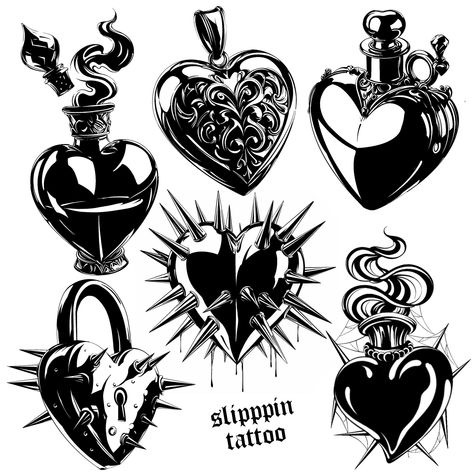 oooopaaaaaaa few hearts from me 🖤 🇩🇪BERLIN 13-17 MAY🇩🇪 @der_grimm_tattoo #tattoo #blackwork #blactktattooart #blacktattoo #darktattoo #onlythedarkest #linetattoo #simpletattoo #ttoo #parloiruk #shadows #sad #contemporarytattooing #highcontrast #graphic #legtattoo #tattooedgirl #linework #blackworkerssubmission #darkartists #poland #brutaltattoo Blackwork Heart Tattoo, Black Work Flash, Dark Heart Tattoo, Flash Tattoo Blackwork, Chrome Heart Tattoo, Blackwork Tattoo Design Ideas, Tattoo Ideas Heart, Blackwork Tattoo Flash, Blackwork Tattoo Design