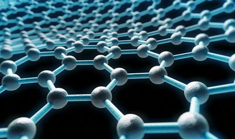 Graphene (artist's illustration shown) is the world's thinnest substance, transparent but stronger than steel - a conductive super-material made of carbon just one atom thick. There is a surge of interest in it to replace semiconductors in next-generation computers, touch screens, batteries and solar cells Hydrogen Atom, University Of Manchester, Material Science, Materials Science, Future Tech, Nanotechnology, Clean Energy, Science And Technology, Chemicals