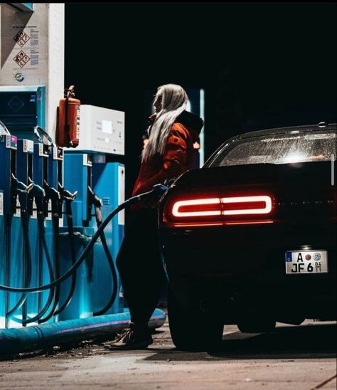 Car Gas Station Photoshoot, Car Street Photography, Women Car Photoshoot, Photoshoot With Car Ideas, Night Time Car Photoshoot, Car Shooting Girl, Miata Photoshoot, Car Shoot Ideas, Car Photography Poses