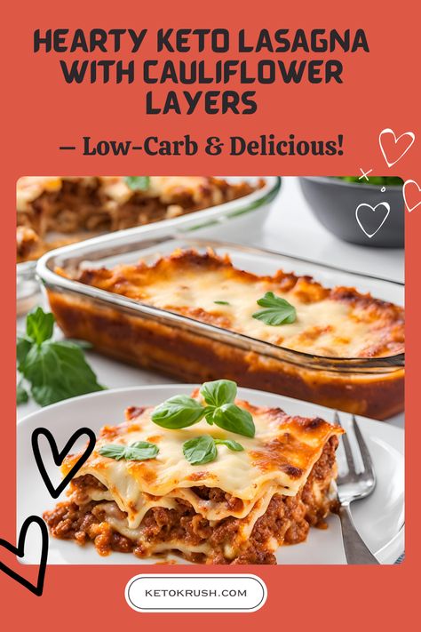 Cauliflower in lasagna? Absolutely! This keto-friendly lasagna uses cauliflower as a base, creating a low-carb, creamy lasagna that satisfies every craving.


#CauliflowerLasagna #LowCarbDinners #KetoLasagna



https://ketokrush.com/keto-lasagna-a-deliciously-low-carb-twist-on-a-classic-favorite/ Creamy Lasagna, Keto Alfredo Sauce, Lasagna Ingredients, Keto Lasagna, Traditional Lasagna, Keto Casserole, Hamburger Meat Recipes, Low Carb Vegetables, Keto Side Dishes