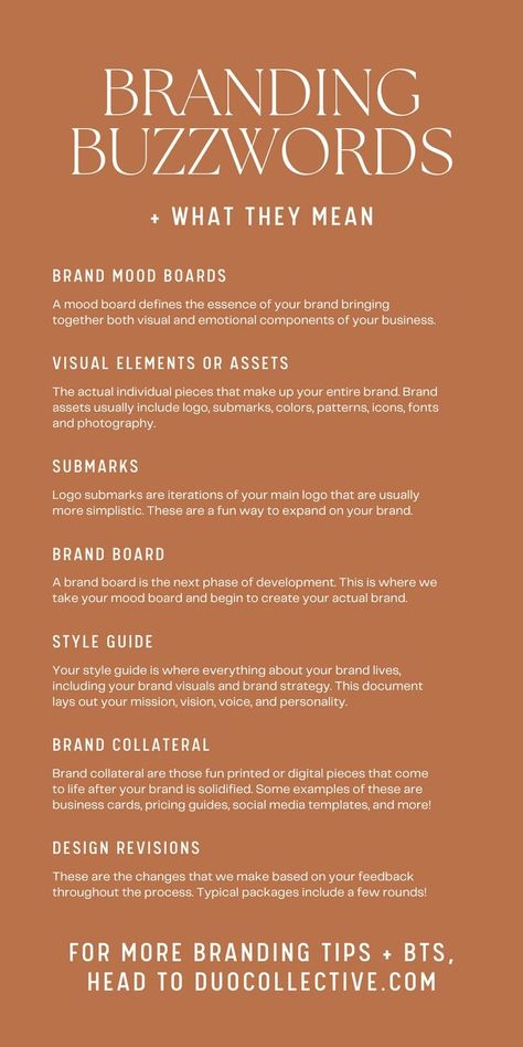 Marketing Terms, Brand Collateral, Business Branding Design, Brand Marketing Strategy, Small Business Plan, Business Basics, Brand Assets, Branding Mood Board, Mood Board Inspiration