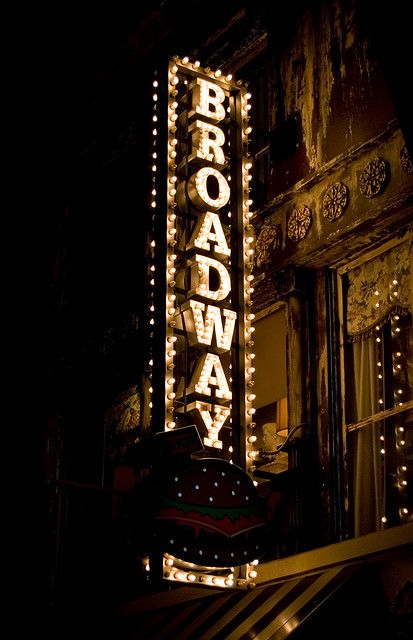 Broadway, New York - seeing a Broadway show is totally worth the money Broadway Sign, Broadway Theatre, Theatre Life, My Dream Came True, Broadway Musicals, City That Never Sleeps, Skateboard Art, Theatre Kid, New York Jets